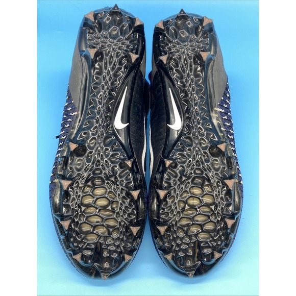 Men\'s Nike Cleats Alpha Menace Elite 2 Black White Football AO3374-403 Size 11.5 main image 7